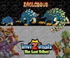 Zaglossus, η τελευταία εξέλιξη. Invizimals The Lost Tribes. Invizimal, μοιάζει με ένα porcupine